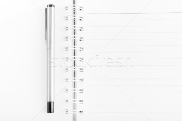 Blank notepad Stock photo © szefei