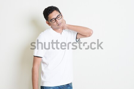 Neck injured Stock photo © szefei