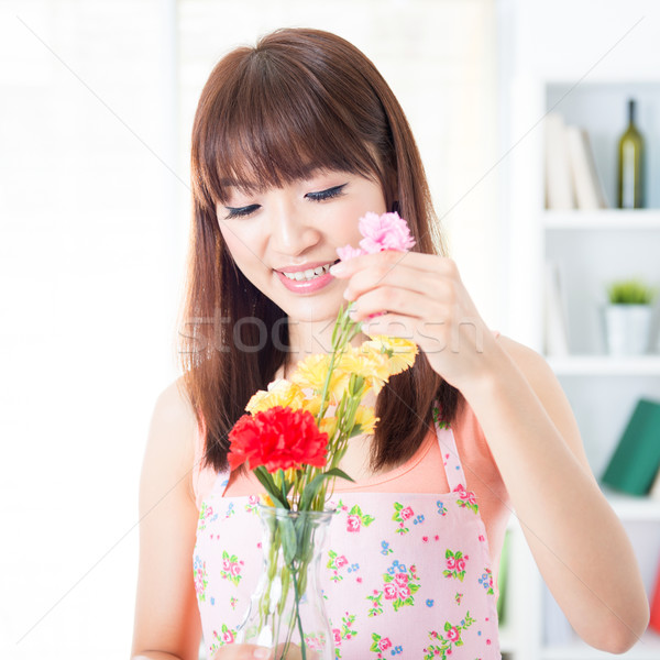 Arrange flowers Stock photo © szefei