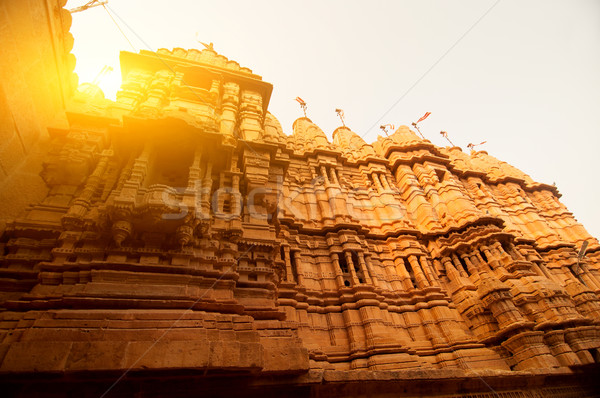 Golden fort of Jaisalmer Stock photo © szefei