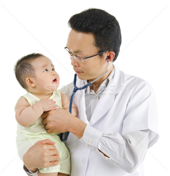 Children's doctor Stock photo © szefei