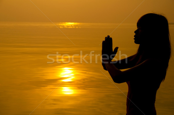 Prayer. Stock photo © szefei