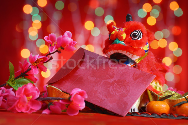 Happy Chinese new year  Stock photo © szefei