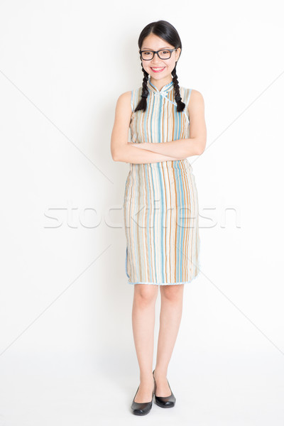 Asian female portrait Stock photo © szefei