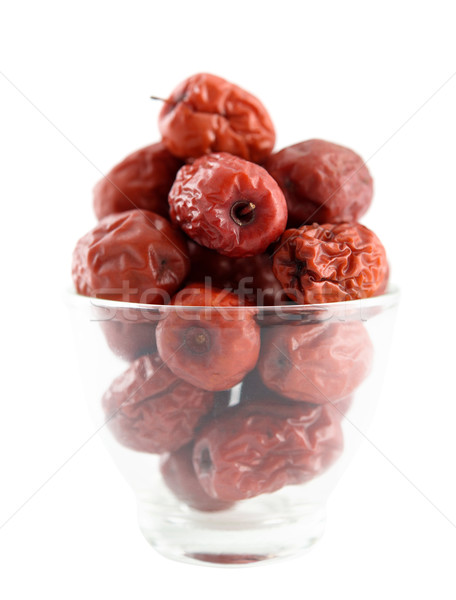Dried red date or Chinese jujube Stock photo © szefei