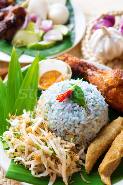 Stock photo: nasi ulam