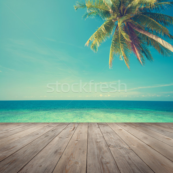 Summer sea view Stock photo © szefei