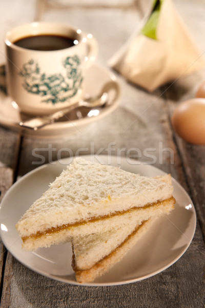 [[stock_photo]]: Traditionnel · chinois · déjeuner · style · sombre