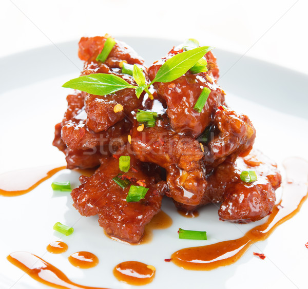 Spare ribs Chinese cuisine Stock photo © szefei