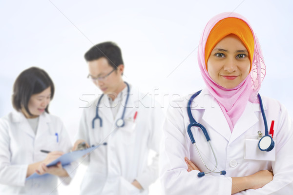 Diversity Medical team Stock photo © szefei