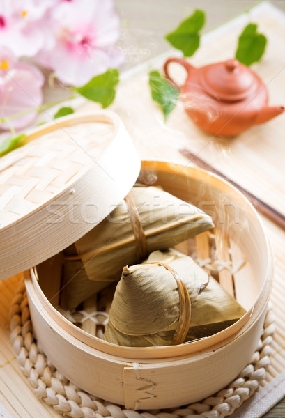 Orez traditional chinezească alimente dim sum Imagine de stoc © szefei