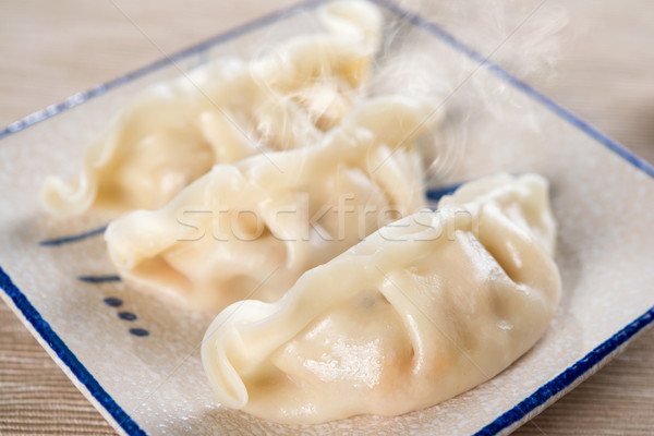 Popular Chinese Cuisine Dumplings Stock photo © szefei