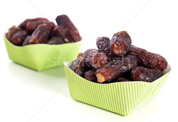 Ramadan food dates Stock photo © szefei