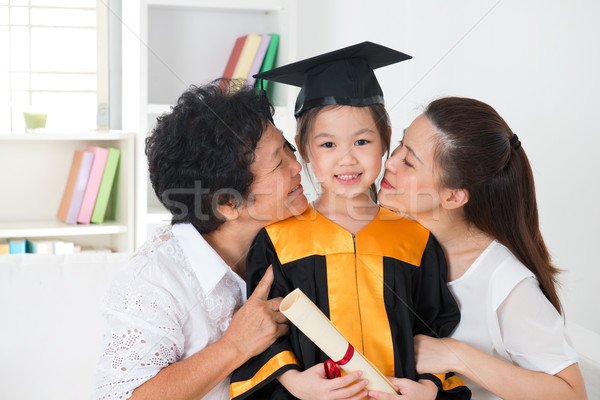 Kindergarten graduation. Stock photo © szefei