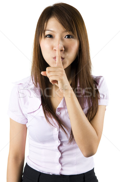 Shhhhh. Stock photo © szefei