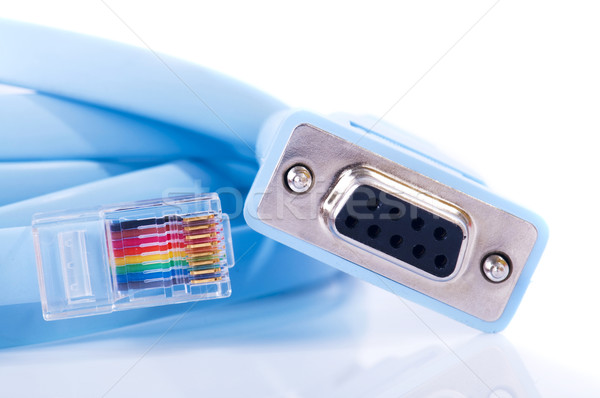 Console cable rj45 Stock photo © szefei