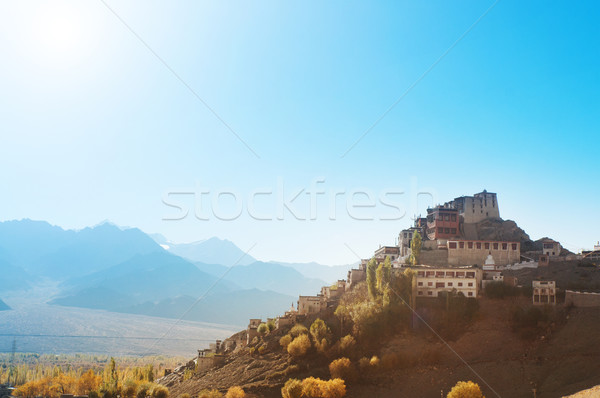 Monastère nature paysage montagne Voyage Rock [[stock_photo]] © szefei