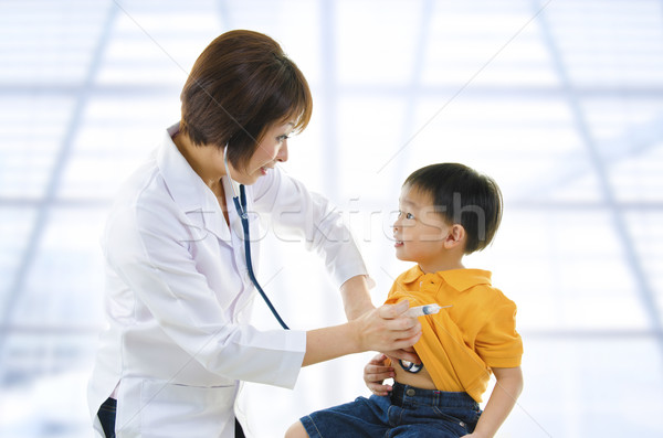 Children's doctor Stock photo © szefei