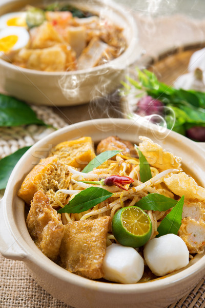  Curry Noodles Stock photo © szefei