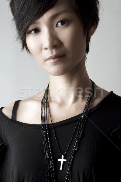 Cool girl Stock photo © szefei