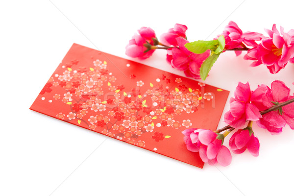 Chinese New Year or Spring Festival objects, isolated. Stock photo © szefei
