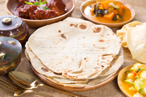 Chapatti  Stock photo © szefei