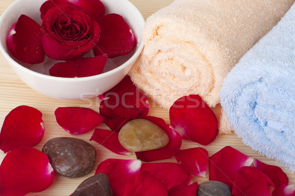 Stockfoto: Ontspanning · tijd · badkamer · wellness · steeg