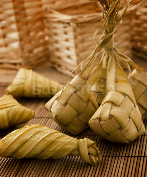 Ketupat or packed rice Stock photo © szefei