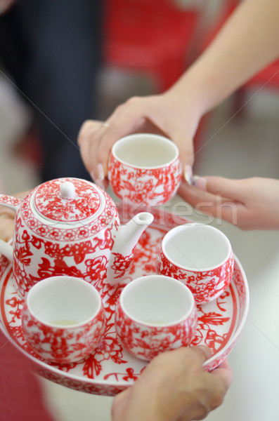 Stock photo: Chinese Tea ceremony