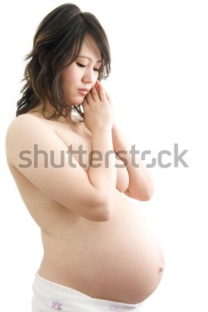 pregnant Asian women  Stock photo © szefei