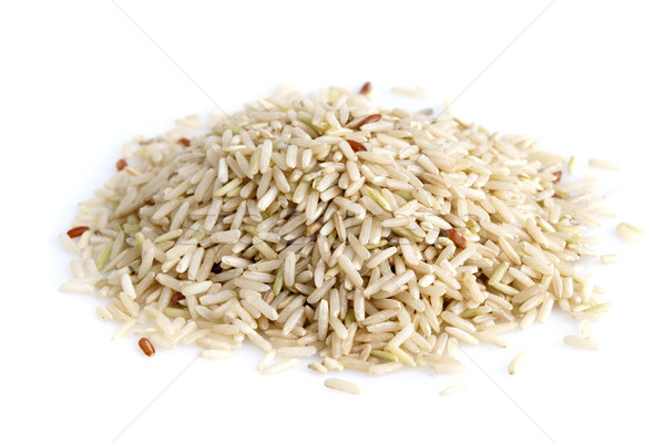 Brown rice Stock photo © szefei