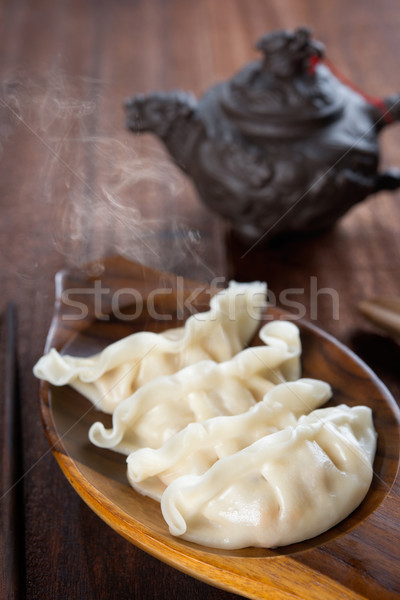 Popular Chinese Gourmet Dumplings Stock photo © szefei