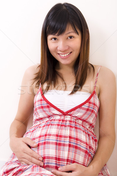 Pregnancy. Stock photo © szefei