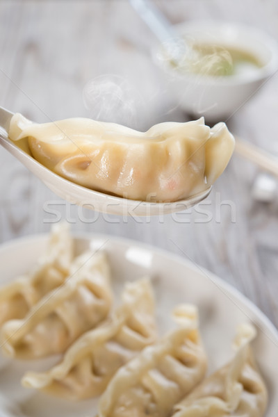 Asian Chinese cuisine dumplings Stock photo © szefei