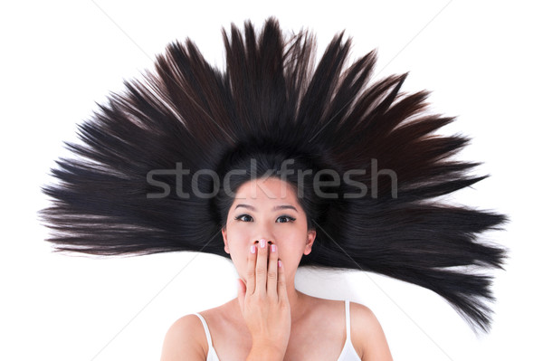scatter hair Stock photo © szefei