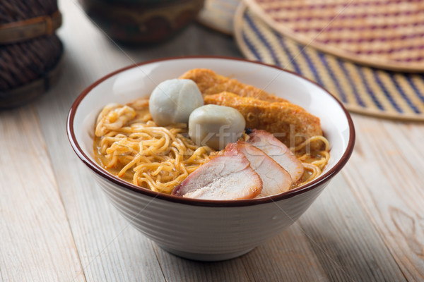 Curry Noodle Soup Stock photo © szefei