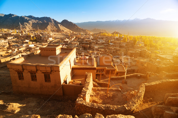 Leh city Ladakh India Stock photo © szefei