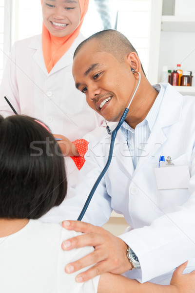Stock photo: Asian medical doctor