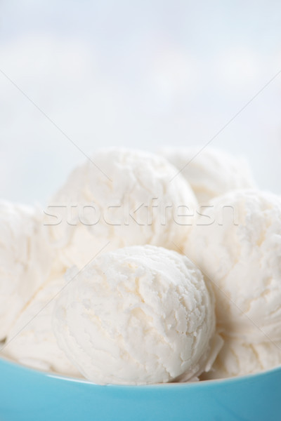 yogurt ice cream bowl Stock photo © szefei