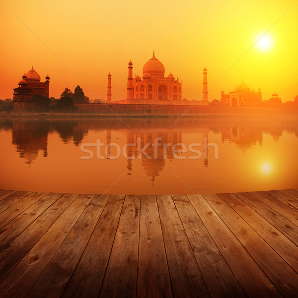 Taj Mahal India  Stock photo © szefei