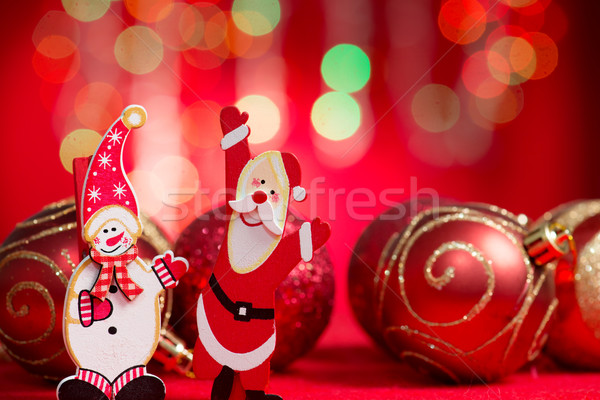 Christmas ornaments Stock photo © szefei