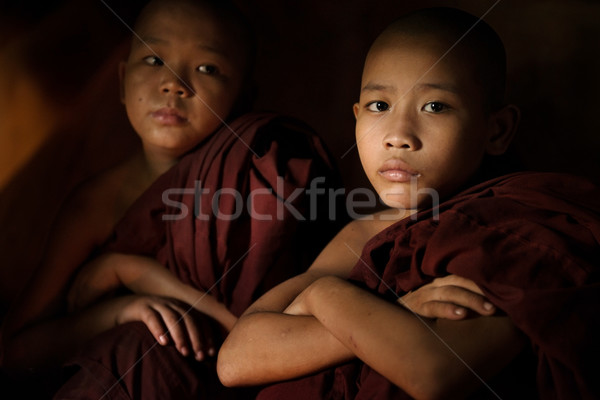 Novice monk Stock photo © szefei