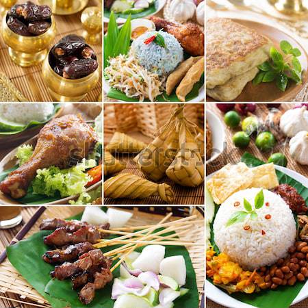 Asian food collection.  Stock photo © szefei