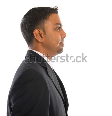 Side view of Indian male Stock photo © szefei