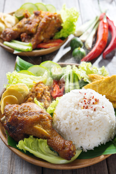 Foto stock: Indonesio · alimentos · famoso · tradicional · delicioso · local