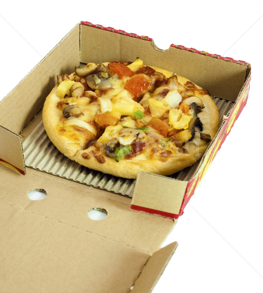 Pizza delivery. Stock photo © szefei