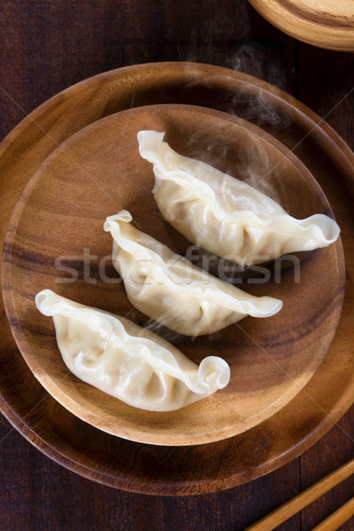Delicious Fresh Dumplings Stock photo © szefei
