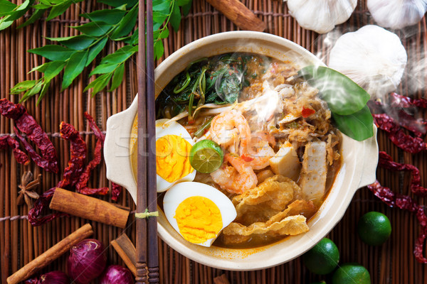 Malaysian food Stock photo © szefei