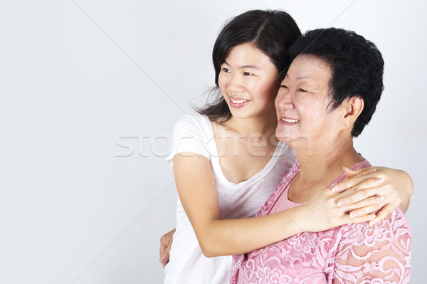 Сток-фото: старший · матери · дочь · азиатских · женщину · молодые