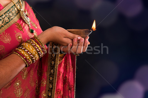Diwali light Stock photo © szefei